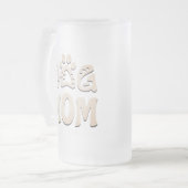 Mama Mattglas Bierglas (Vorderseite Links)