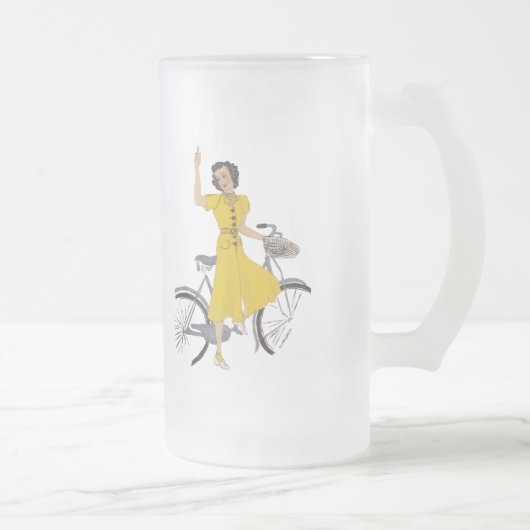 Mama Mattglas Bierglas (Rechts)