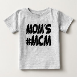 Mama MCM lustiger kleiner Junge Baby T-shirt