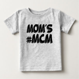 Mama MCM lustiger kleiner Junge Baby T-shirt