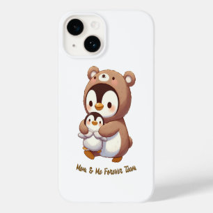 Mama & Me Forever Team - Niedliches Pinguin & Bear Case-Mate iPhone 14 Hülle