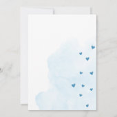 Mama & Me Otter Baby Dusche Einladung (Rückseite)