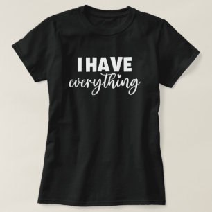 Mama & Me Outfit "Ich habe alles" Mami Schwarz T-Shirt