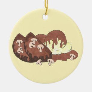 Mama Meatloaf Kartoffeln Kartoffeln Gravy Food Fei Keramik Ornament