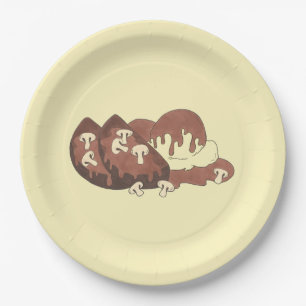 Mama Meatloaf Zuhause Kochen Kartoffelpüree Pappteller