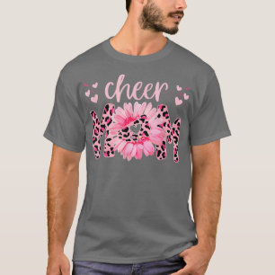 Mama Megaphone Niedlich Sonnenblumen Leopard Cheet T-Shirt