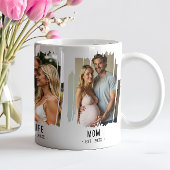 Mama Meilensteine Fotos & Jahre Geschenkideen Kaffeetasse