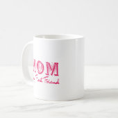 Mama mein erster Freund - Eleganter Muttertag Kaffeetasse (Vorderseite Links)