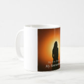 Mama: Mein erster Freund, mein ewiger Held | herzl Kaffeetasse (Vorderseite Links)