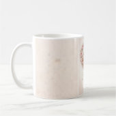 Mama — Mein erstes Zuhause | Mutter-und-Tochter-Bl Kaffeetasse (Links)