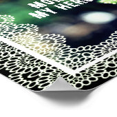 Mama Mein Held Schmetterling Natur Personalisiert Poster (Ecke)