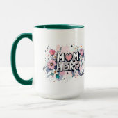 Mama mein Held Tasse (Links)