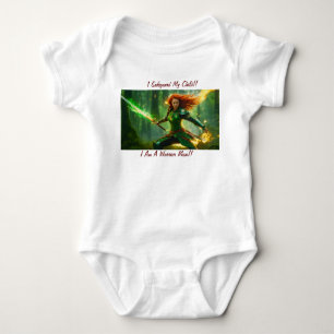 Mama, mein schützender Krieger: Kinder-T-Shirt Baby Strampler