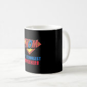 MAMA Mein stärkster Superheld Kaffeetasse (VorderseiteRechts)