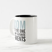 Mama Meine liebste Mutter Muttertagskaffee Tasse (Vorderseite Links)