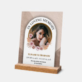 Mama Memorial Gift - In Love Memory Mother Acrylschild (Winkel)