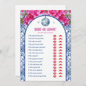 Mama Mia Hen Party Bridge oder Game Cards Einladung (Vorne/Hinten)