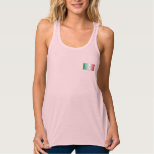 Mama Mia Italian Flag Colors Italien Tricolore Tank Top