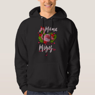 Mama Migos Niedlich Flamingo Mama Muttertag Hoodie
