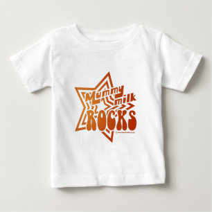 Mama-Milch-Felsen Baby T-shirt