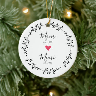 Mama   Mimi Jahr Osten. Keramik Ornament