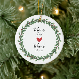 Mama   Mimi Jahr Osten. Keramik Ornament
