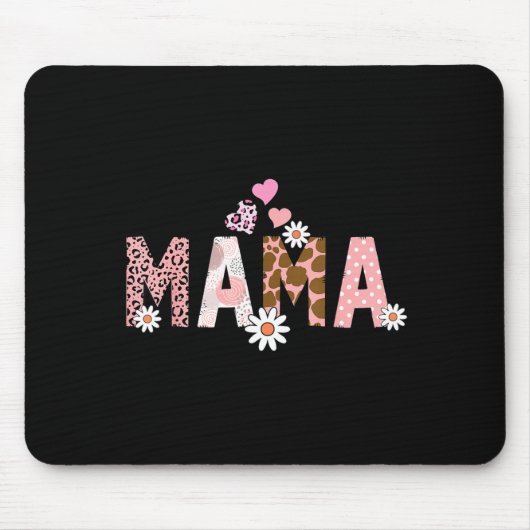 Mama & mini floral Mutti & Mutti & Mousepad (Vorne)
