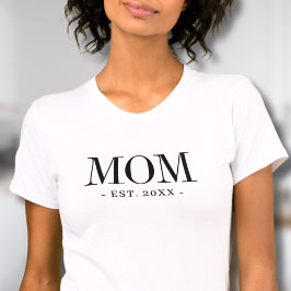 Mama Minimalistische Mutter T-Shirt
