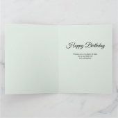 Mama Minze und Rosa Weibchen 3 Foto Geburtstag Karte (Innenseite)