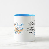 Mama mit Blumenband Tasse (Zentrum)