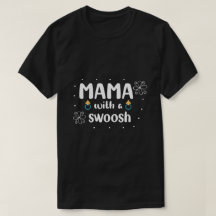Mama mit einem Swoosh