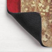 Mama mit Goldkronen- und -grabwaren Mousepad (Ecke)