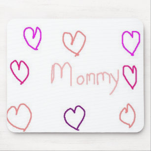 Mama mit Herzen Mousepad