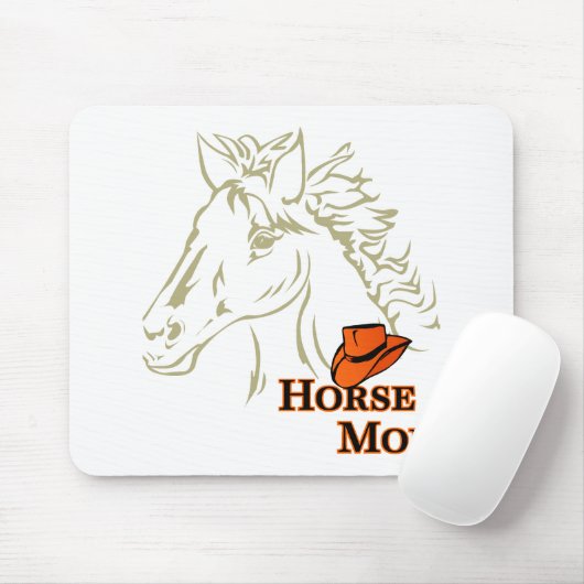 Mama mit Hutmousepad Mousepad (Mit Mouse)