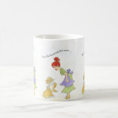 Mama mit Katze Kaffeetasse (Mittel)
