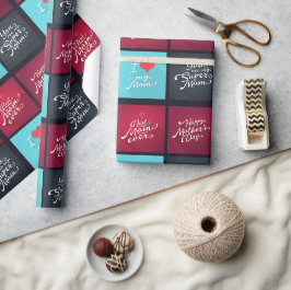Mama mit Liebe Geschenkpapier