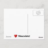 Mama mit Liebe Postkarte (Rückseite)
