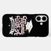 Mama mit Master-Abschluss-Abschluss-Mama Case-Mate iPhone Hülle (Rückseite (Horizontal))