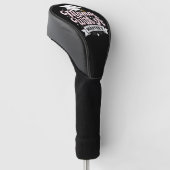 Mama mit Master-Abschluss-Abschluss-Mama Golf Headcover (angewinkelt)