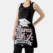 Mama mit Master-Abschluss-Abschluss-Mama Schürze (InSitu)