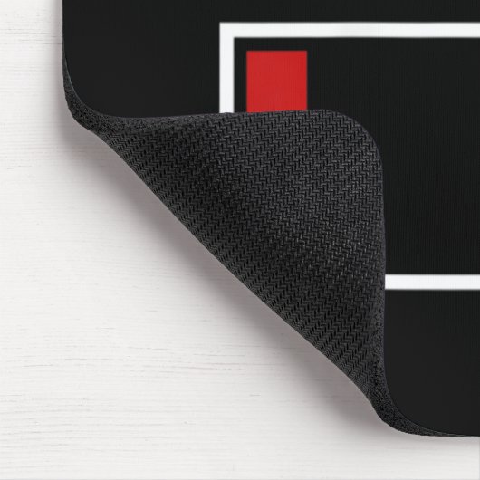 Mama mit niedrigem Akku Mousepad (Ecke)