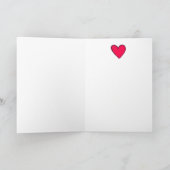 MAMA mit personalisiertem Namen WOW ästhetische Gr Karte (Innenseite)