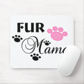 Mama mit rosa paw Maus Pad Mousepad (Mit Mouse)
