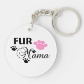 Mama mit rosa Schlüsselanhänger (Rückseite)