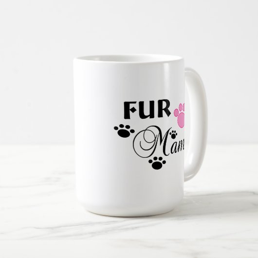 Mama mit rosa Tasse (VorderseiteRechts)