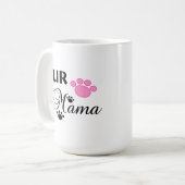 Mama mit rosa Tasse (Vorderseite Links)