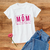 Mama Mode Funny Simple Modern Script Typografy T-Shirt