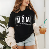 Mama Mode Funny Simple Modern Script Typografy Tri-Blend Shirt