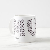 Mama Moderner Kindername Mama Kaffeetasse (Vorderseite Links)