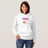 Mama-Modus Funny Urdu Desi Hoodie (Vorne ganz)